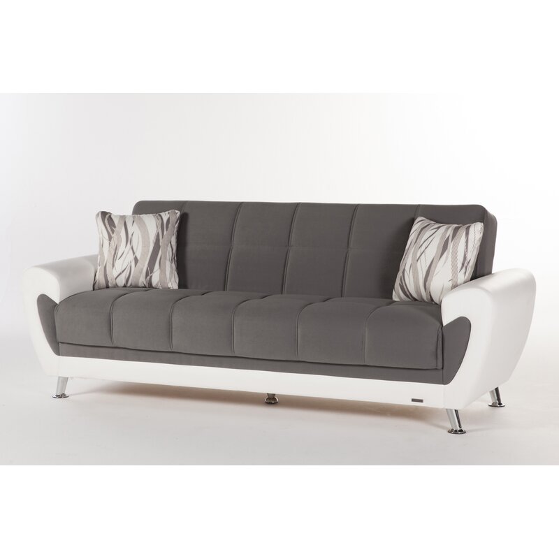 Ebern Designs Heanor  90 01 Rolled Arm Sofa  Reviews 